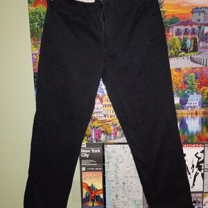 Tommy Hilfiger Men's Black Corduroy Pants